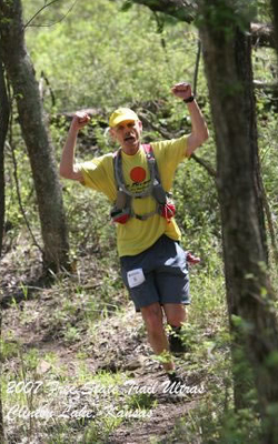 photo of Gary Henry at the Free State 100K Trail Run