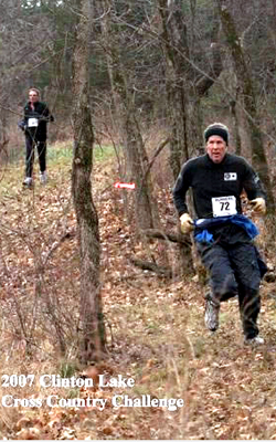 Photo of Rick Hermesch at Clinton XC Run.