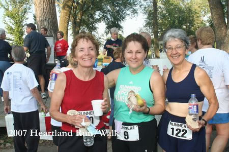 Photo of Mary Haley, Sandi Weston, Dee Boeck.