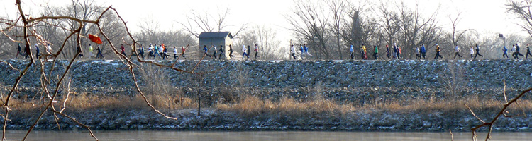 Photo of start of 2008 Sharock Shuffle.