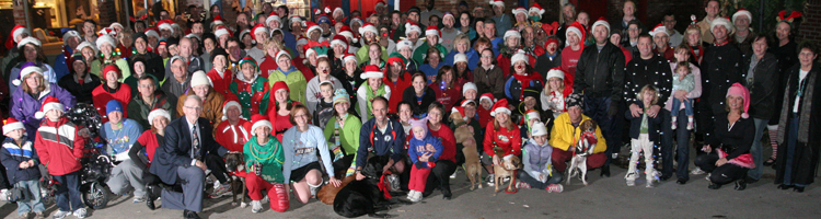 Photo of the 2009 Jingle Jog.