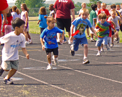 Boys 200 at the Hershey Track Meet.