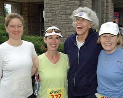 Photo of Elizabeth, Laurie, Molly & Celeste.