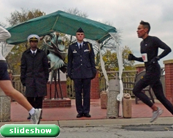 slideshow of the Nov 13th KU Veterans Day 5K.