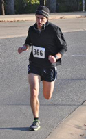 Photo of Aaron Pearson, 5K male winner.