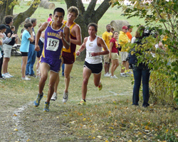 Photo from the Haskell Cross Country Invitational on Oct 8, 2011.
