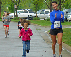 From the Topeka Run for Life 10 Mile.