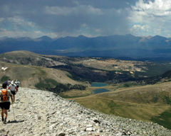 Photo going down the pass.