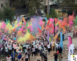 Link to slideshow of the Color Run.