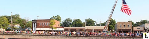 Link to Flickr slideshow of the July 4th Lenexa Freedom Run.