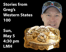 Promo photo of Greg Burger's Wetsern States 100.