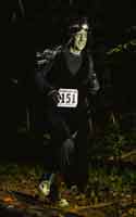 Keith Dowell at the Tick or Treat Trail Run at Wyandotte County Lake Park, October 26.