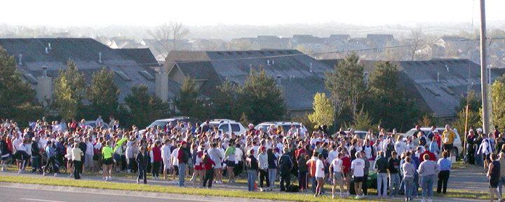 photo of the 5K start