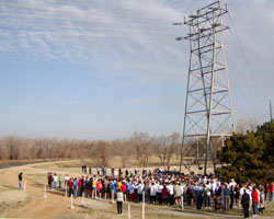 Photo of the 2006 Shamrock Shuffle 5K start